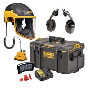 DeWalt DXPGH2SB21 Powered Air Purifying Respirator Hard Hat Kit 2.0Ah Battery