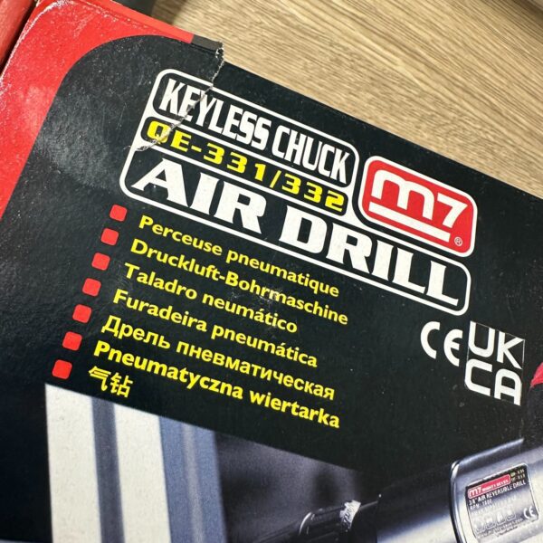 Mighty 7  3/8” 10mm Air Drill QE-331/332 M7 Professional Quality Mighty Seven