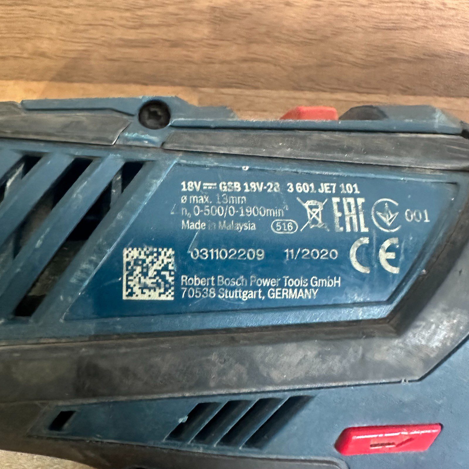 Bosch GSB 18V-28 Combi Drill Professional 18V Li-Ion Cordless Power Tool - Image 3