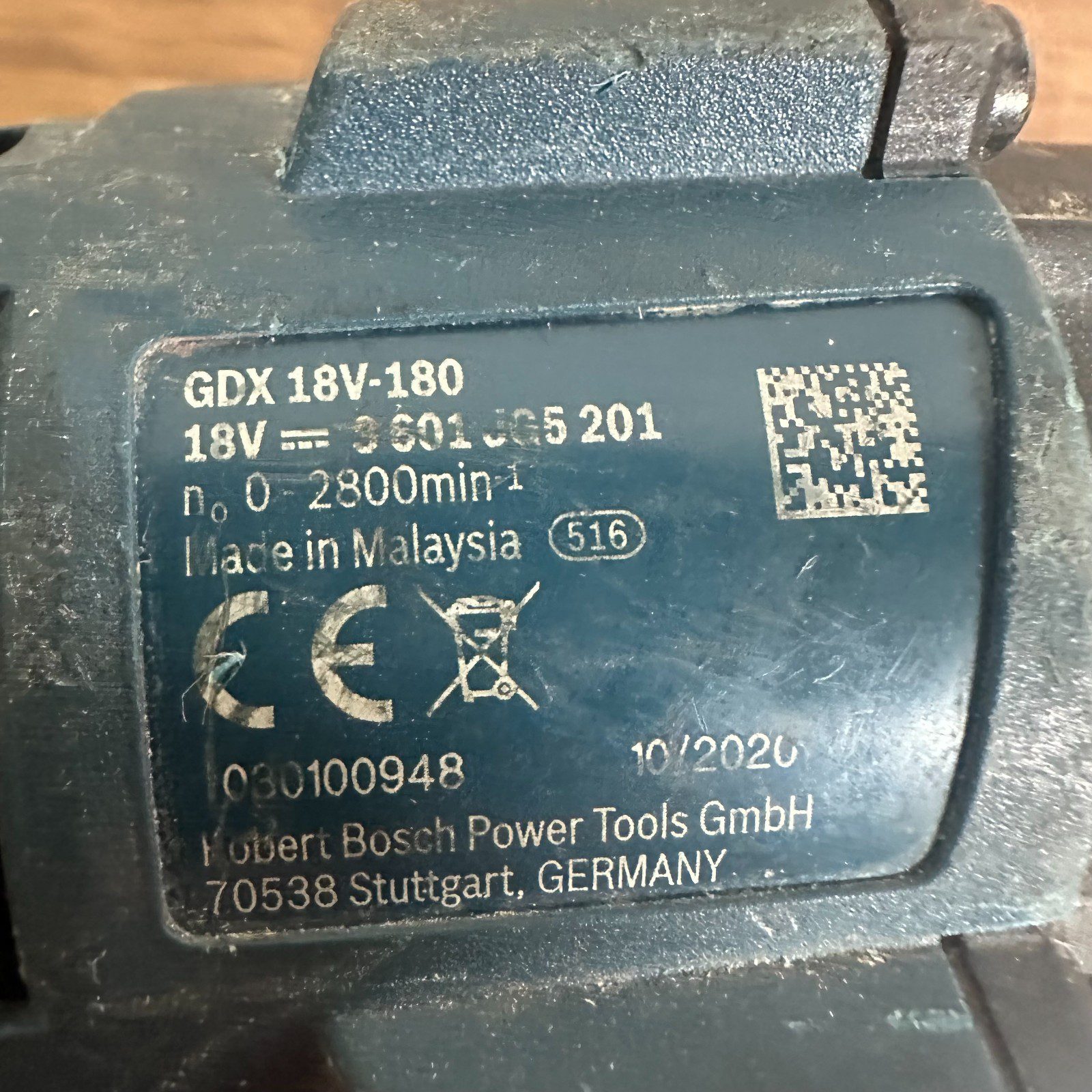 Bosch GDX 18V-180 Impact Driver Wrench 18V Li-Ion Cordless Power Tool - Image 4