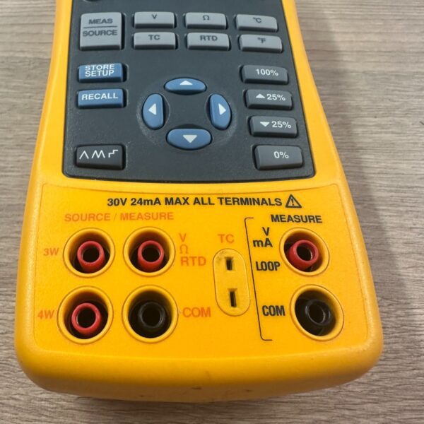 Fluke 724 Temperature Calibrator Multifunction Process Tool Used Good Working