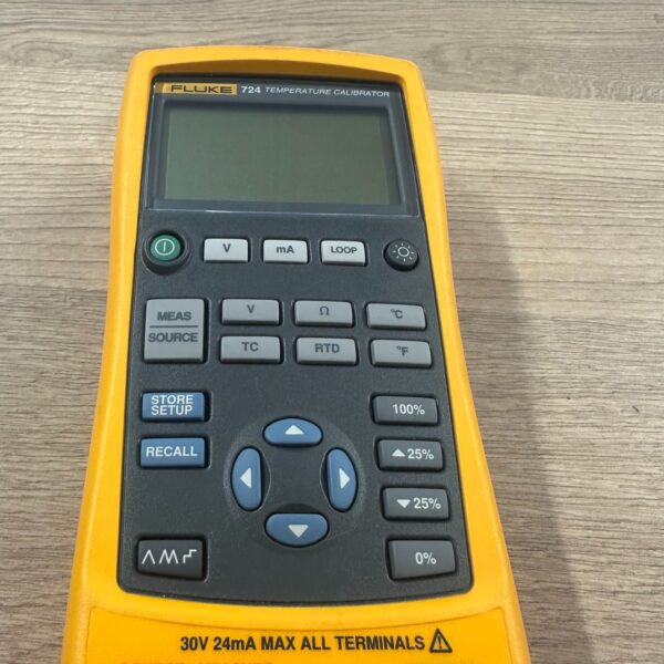 Fluke 724 Temperature Calibrator Multifunction Process Tool Used Good Working