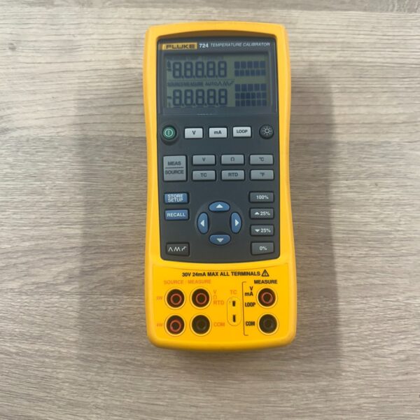Fluke 724 Temperature Calibrator Multifunction Process Tool Used Good Working
