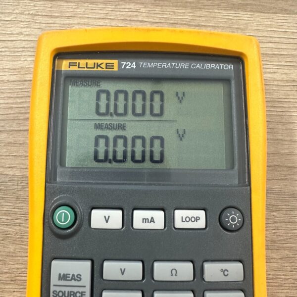 Fluke 724 Temperature Calibrator Multifunction Process Tool Used Good Working
