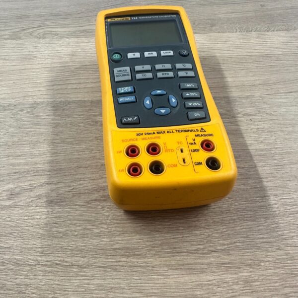 Fluke 724 Temperature Calibrator Multifunction Process Tool Used Good Working