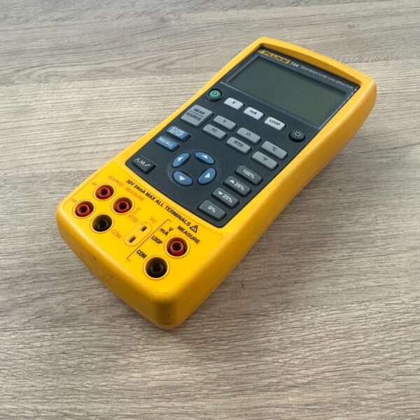Fluke 724 Temperature Calibrator Multifunction Process Tool Used Good Working