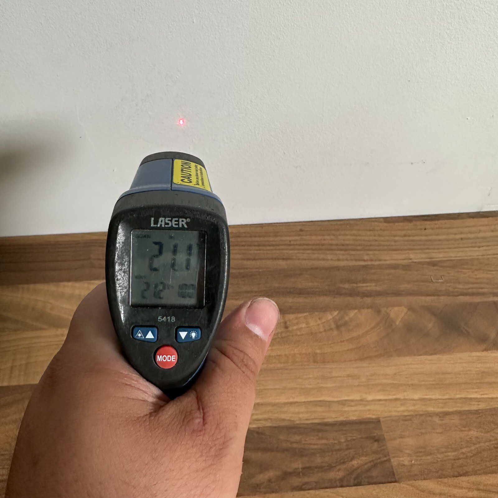 Dual Laser Infrared Thermometer IR Temperature Gun Model 5418 Non-Contact - Image 3