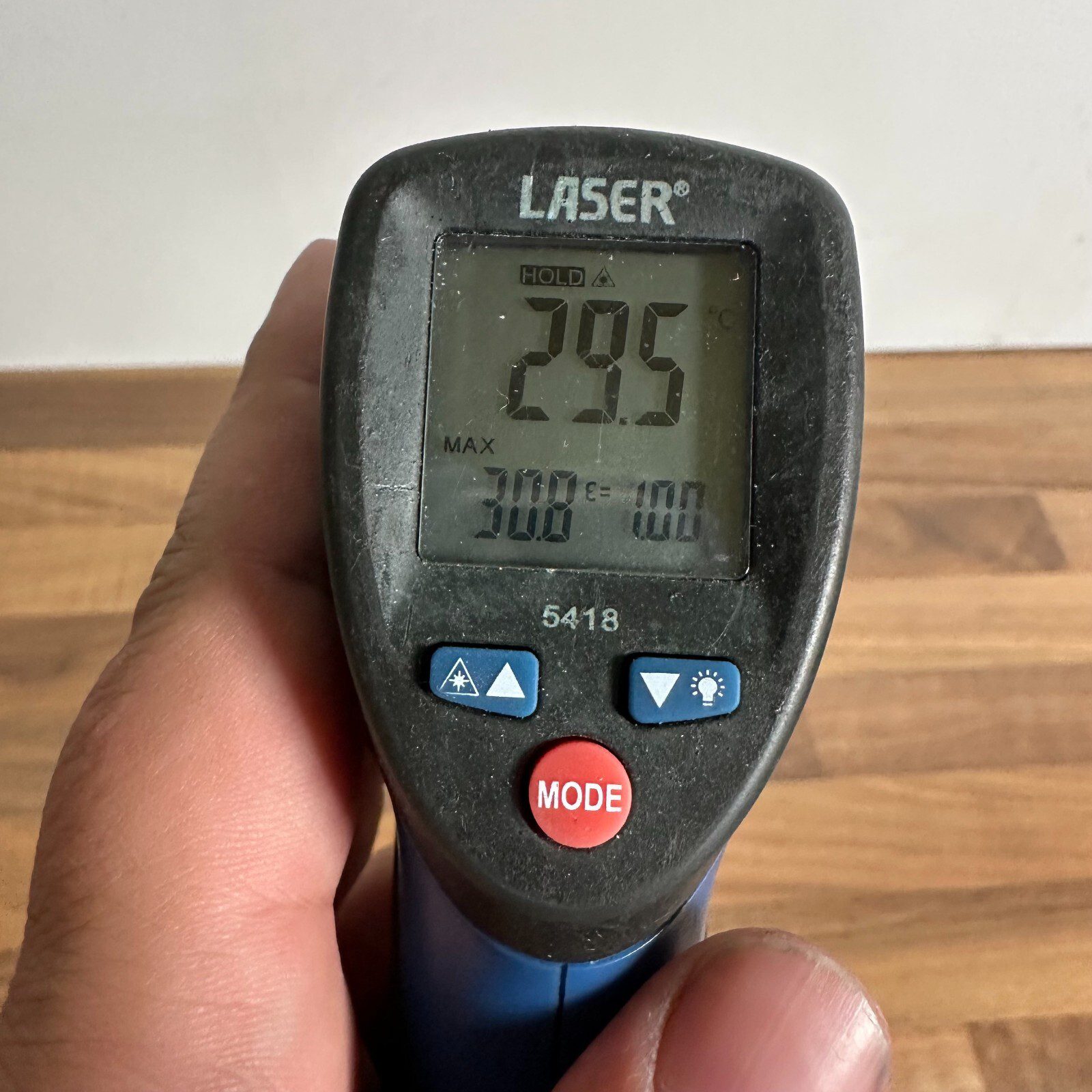 Dual Laser Infrared Thermometer IR Temperature Gun Model 5418 Non-Contact - Image 6