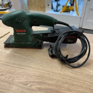 Bosch PSS 240 A Orbital/Random‑Orbit Sander – 240 W, 93×185 mm Pad, Dust‑Seal