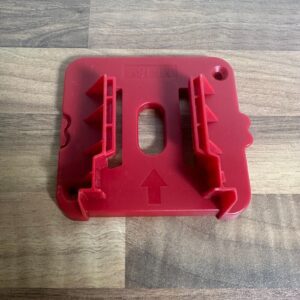 Milwaukee M18 Battery Wall Mount Holders Rack for Power Tool Storage