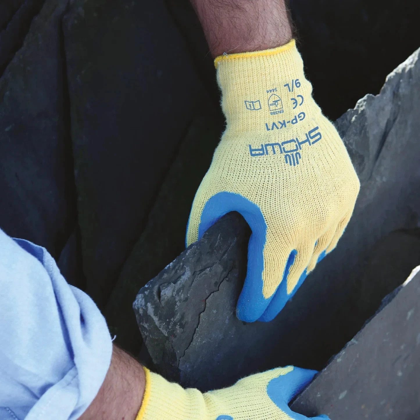 Showa GP-KV1 Latex grip glove with Kevlar Cut Protection Size 7/S - Image 8