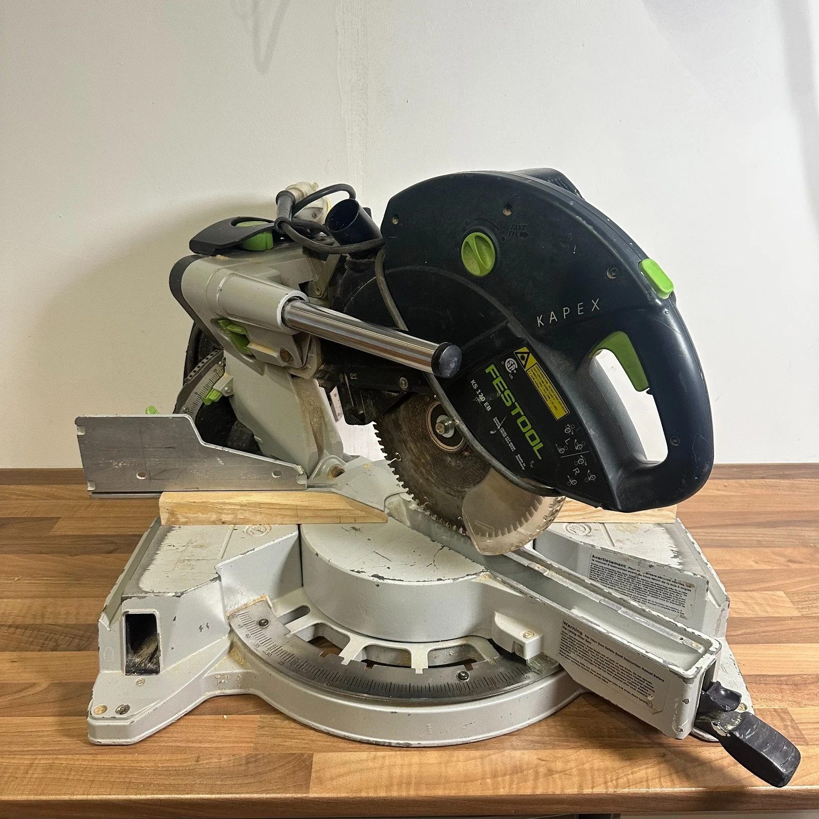 Festool Kapex KS120EB Sliding Compound Mitre Saw 260mm 1600W 120V – Used