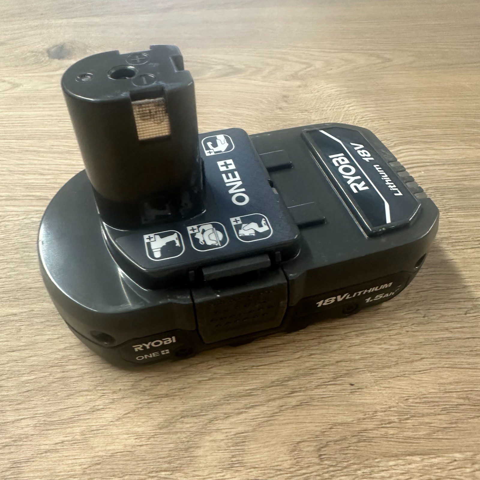 RYOBI Li-Ion Battery RB1815C ONE+ 18V 1.5 Ah Lithium With Fuel Gauge Powerful - Image 6