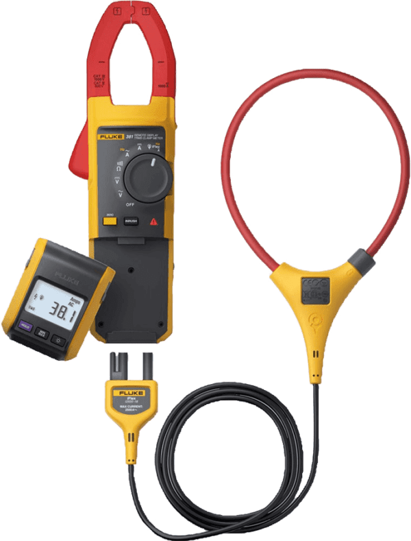 Fluke 381 Remote Display Clamp Meter True RMS AC DC Wireless Clamp