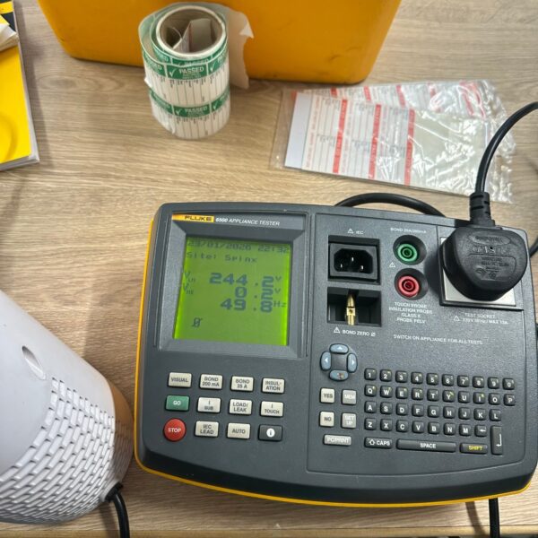 Fluke 6500 Appliance Tester PAT Electrical Safety Test Kit With Case