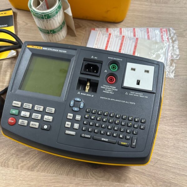 Fluke 6500 Appliance Tester PAT Electrical Safety Test Kit With Case