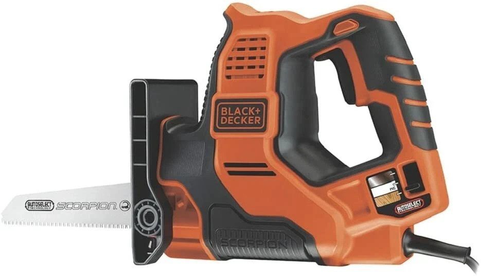 Black & Decker 500w 240v Autoselect Scorpion Electric Jigsaw & Pruner, RS890K-QS - Image 3