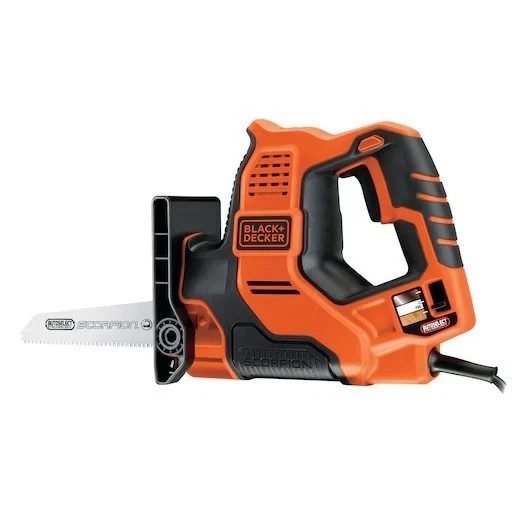 Black & Decker 500w 240v Autoselect Scorpion Electric Jigsaw & Pruner, RS890K-QS