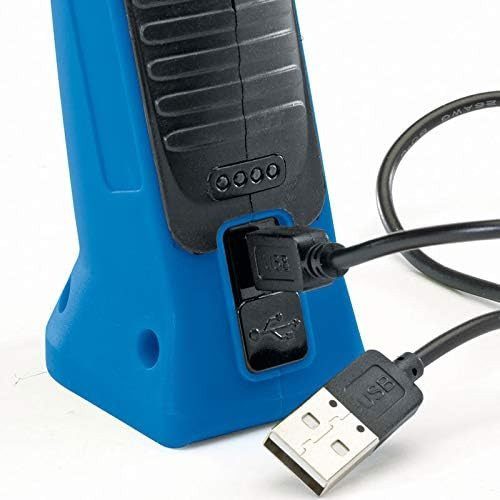 Draper 65415 Green Slimline Cordless LED Rechargeable Magnetic Inspection Torch