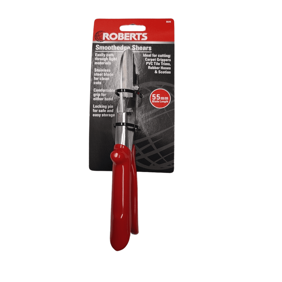 Roberts R570 Smooth Edge Shears/ Gripper Shears/ Carpet Fitting Tools/ Flooring - Image 2