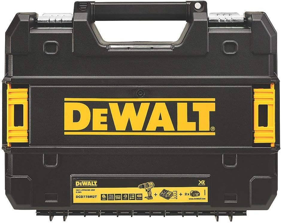 DeWalt DCD778M2T Brushless Hammer Drill Driver Case Only Tstak - Image 1