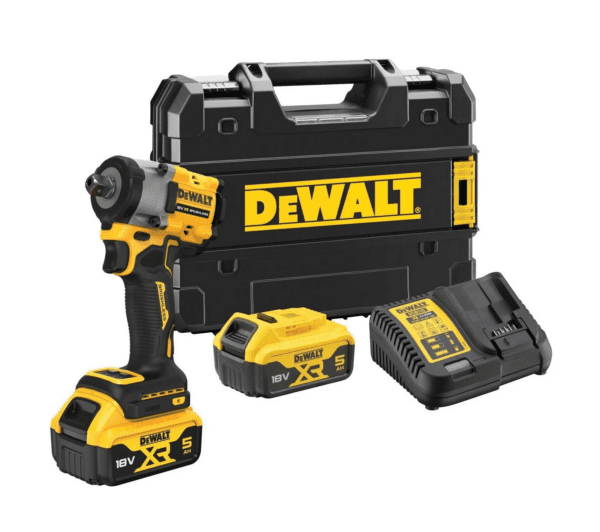 Dewalt DCF922P2T 18v Brushless 1/2" Impact Wrench Kit Set 2 x 5ah Batteries