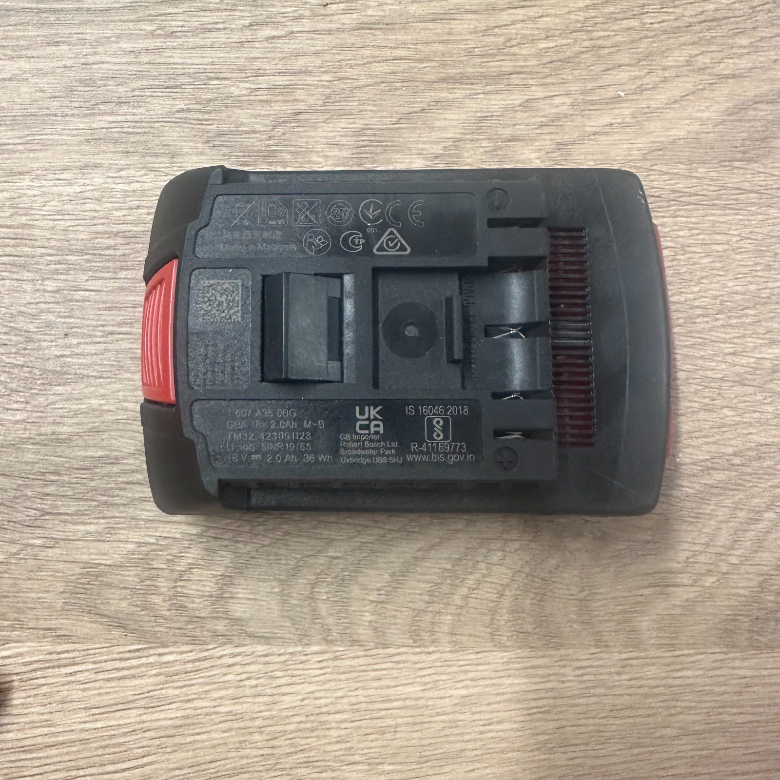 Bosch Professional 18v GBA 2.0Ah Li-Ion Battery AmpShare Bosch Professional - Image 9