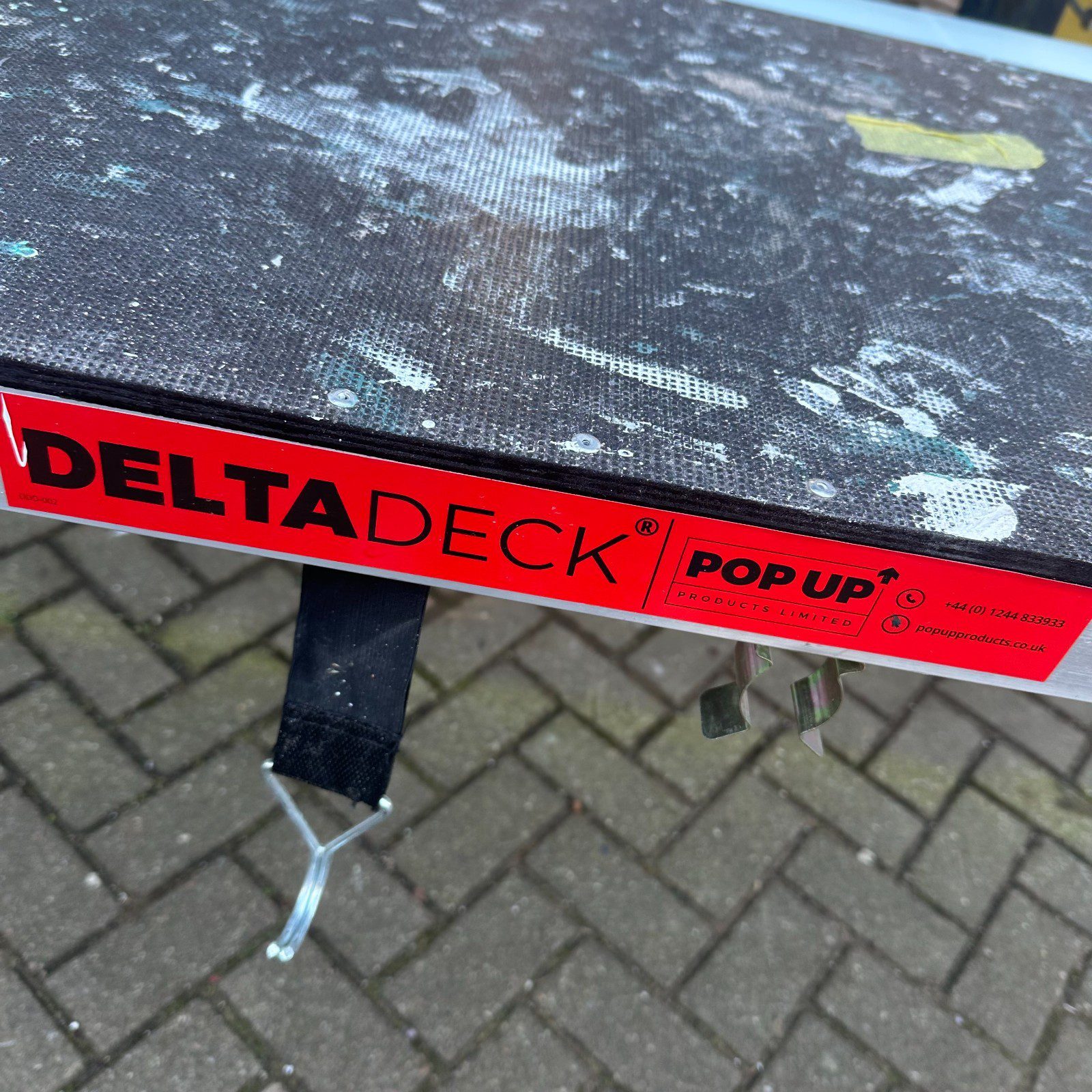 DeltaDeck Pop Up Platform Guard Rails 200kg SWL Folding Access Work Deck Job Pro - Image 15