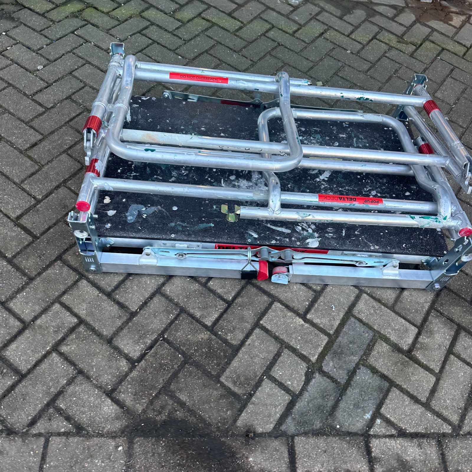 DeltaDeck Pop Up Platform Guard Rails 200kg SWL Folding Access Work Deck Job Pro - Image 22