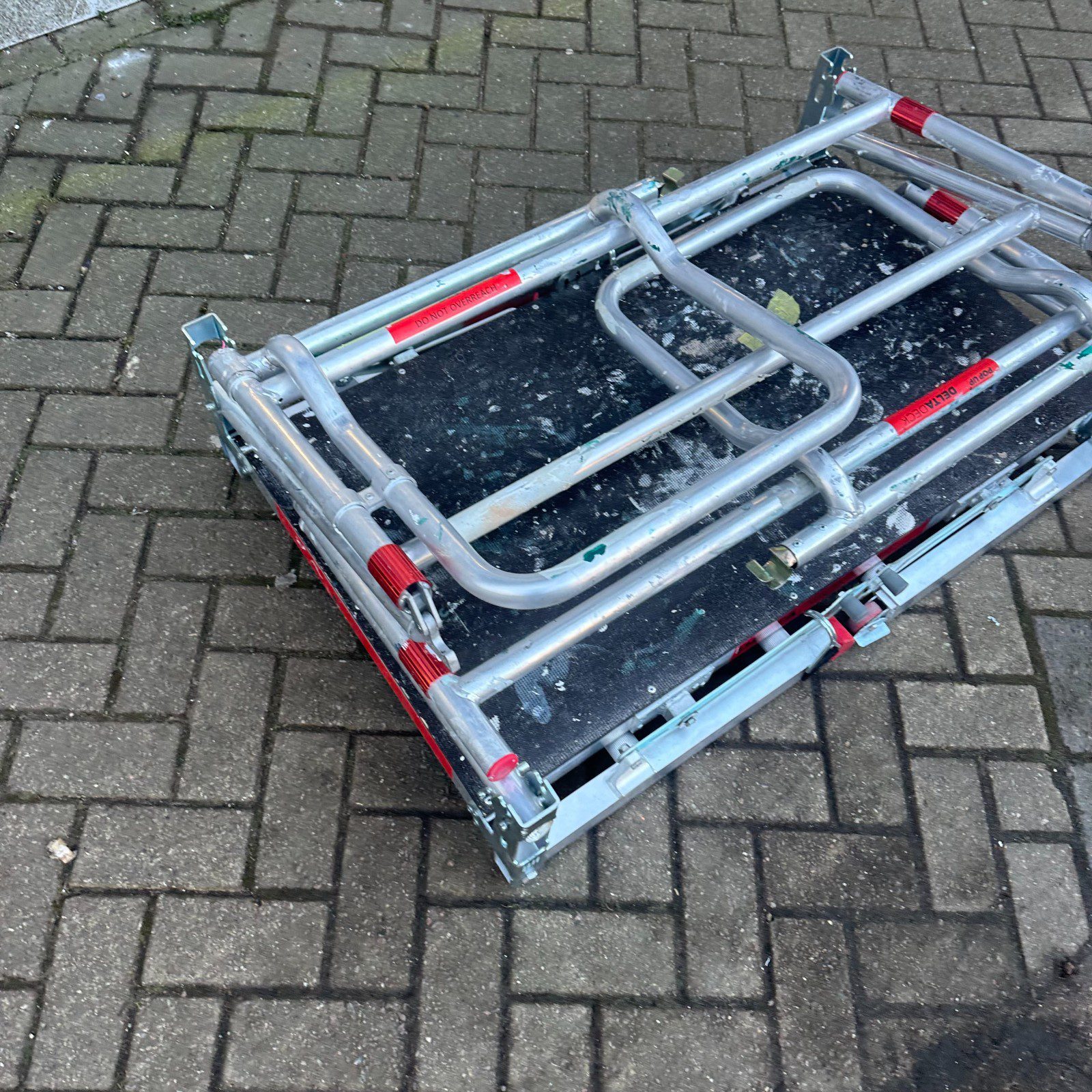 DeltaDeck Pop Up Platform Guard Rails 200kg SWL Folding Access Work Deck Job Pro - Image 23