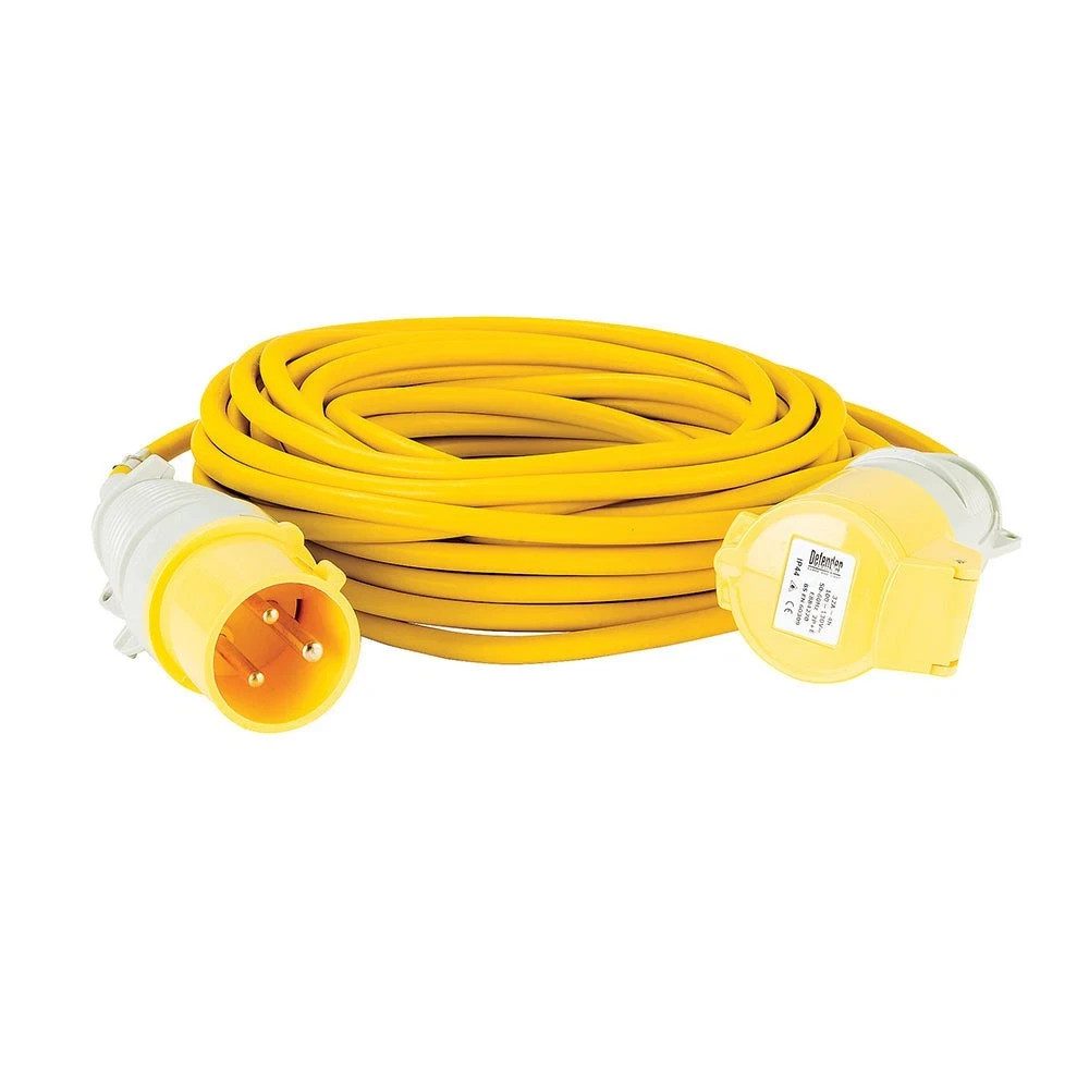 Defender Extension Lead 110V 32A 14m Yellow – Model E85235 – New - Image 1
