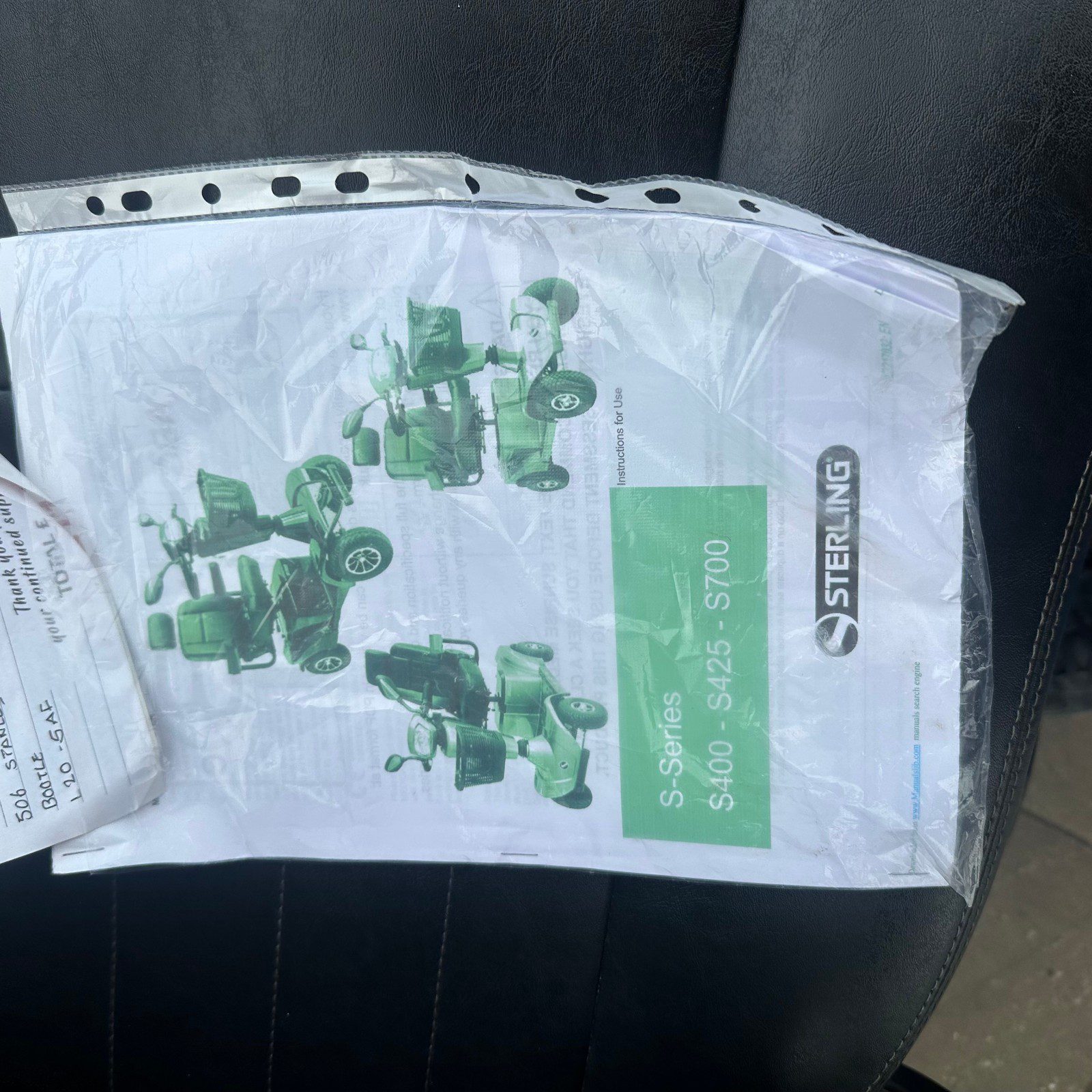 Sterling S700 Electric Mobility Scooter 8mph All-Terrain Road Legal - Image 3