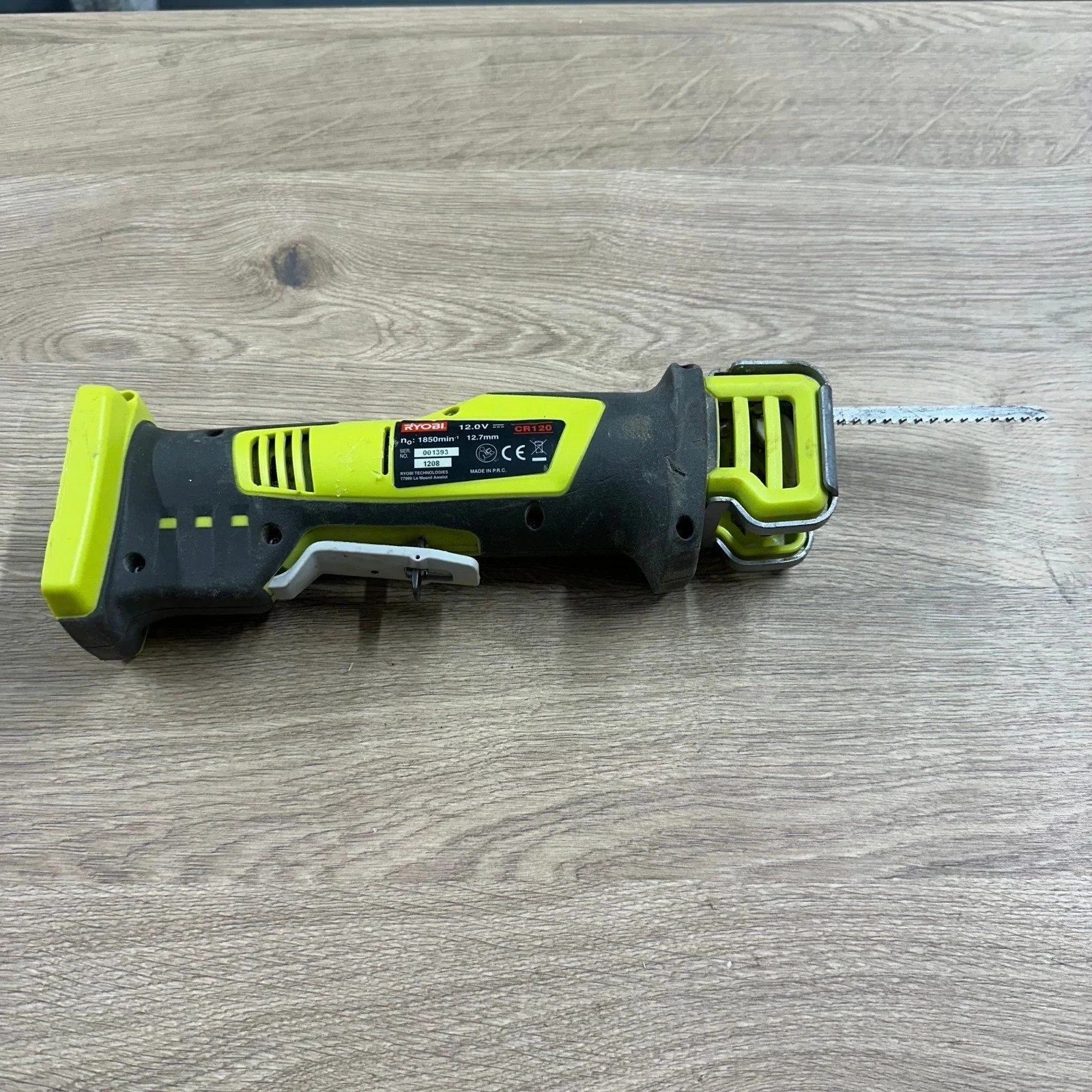 Ryobi CR120 12V Cordless Compact Reciprocating Saw – Used - Image 1