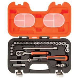 Bahco S290 1/4in Dynamic Drive 29 Piece Socket & Accessory Set Metric 4 - 13mm