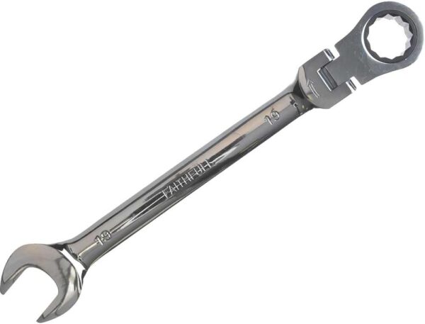 Faithfull Ratchet Spanner 30mm Swivel Head Chrome Vanadium – Model FAI SPARAT30