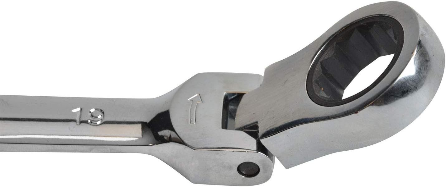 Faithfull Ratchet Spanner 30mm Swivel Head Chrome Vanadium – Model FAI SPARAT30 - Image 3