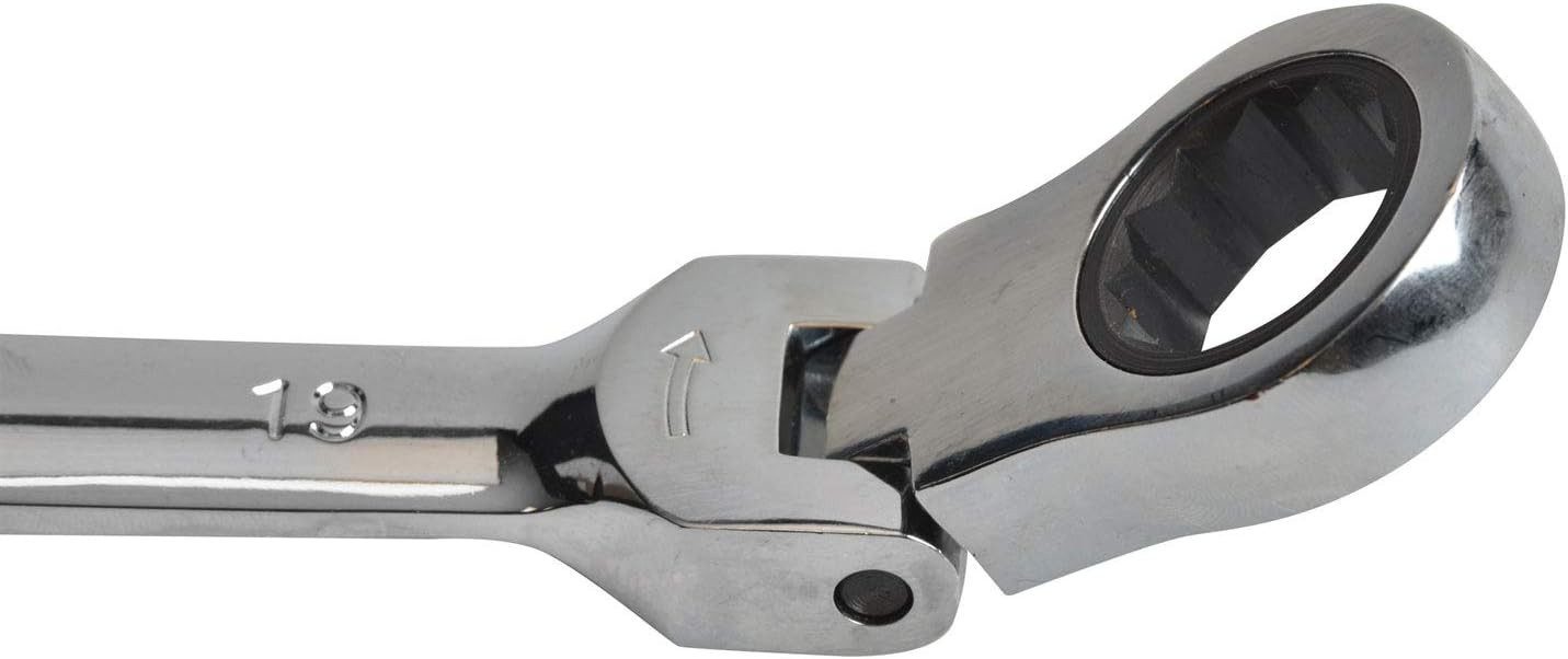 Faithfull Ratchet Spanner 30mm Swivel Head Chrome Vanadium – Model FAI SPARAT30 - Image 5