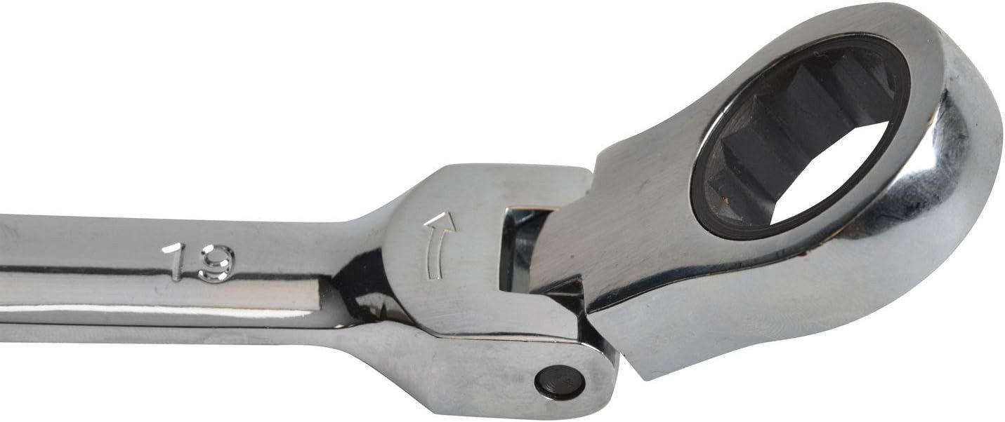 Faithfull Ratchet Spanner 30mm Swivel Head Chrome Vanadium – Model FAI SPARAT30 - Image 9