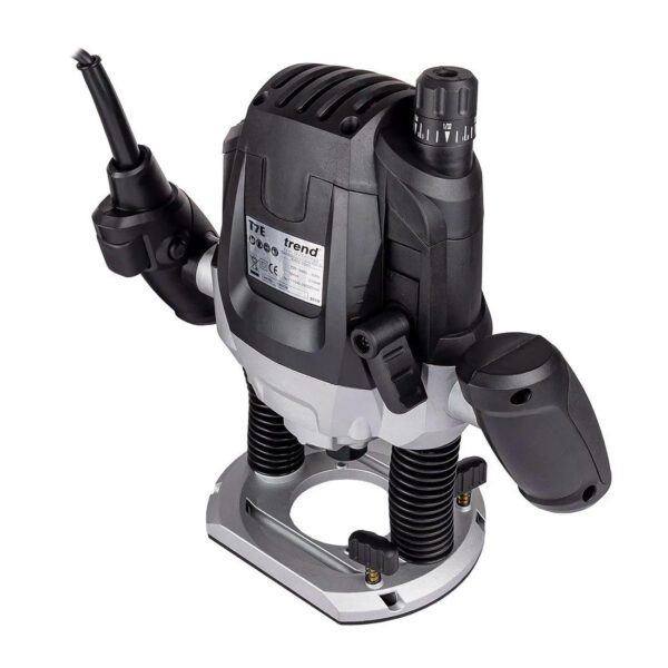 Trend T7EK 1/2in Variable Speed Router Plunge Cut Soft Start 2100W 240V TRET7EK