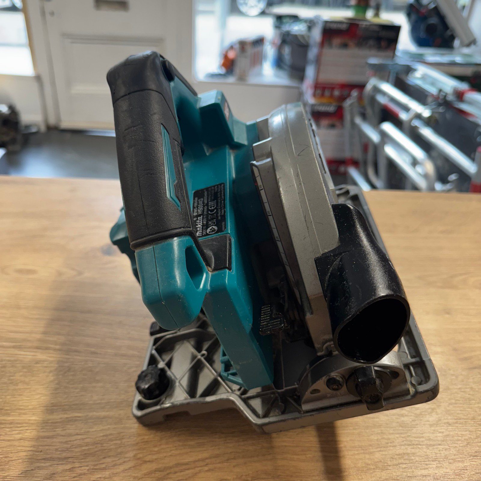 Makita HS004G XGT 40V Max Circular Saw Brushless Bare Unit Used - Image 12