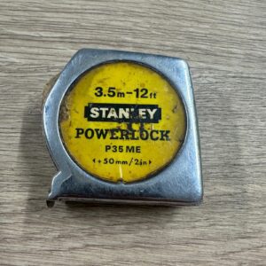 Stanley Powerlock P35ME Tape Measure 3.5m 12ft +50mm 2in