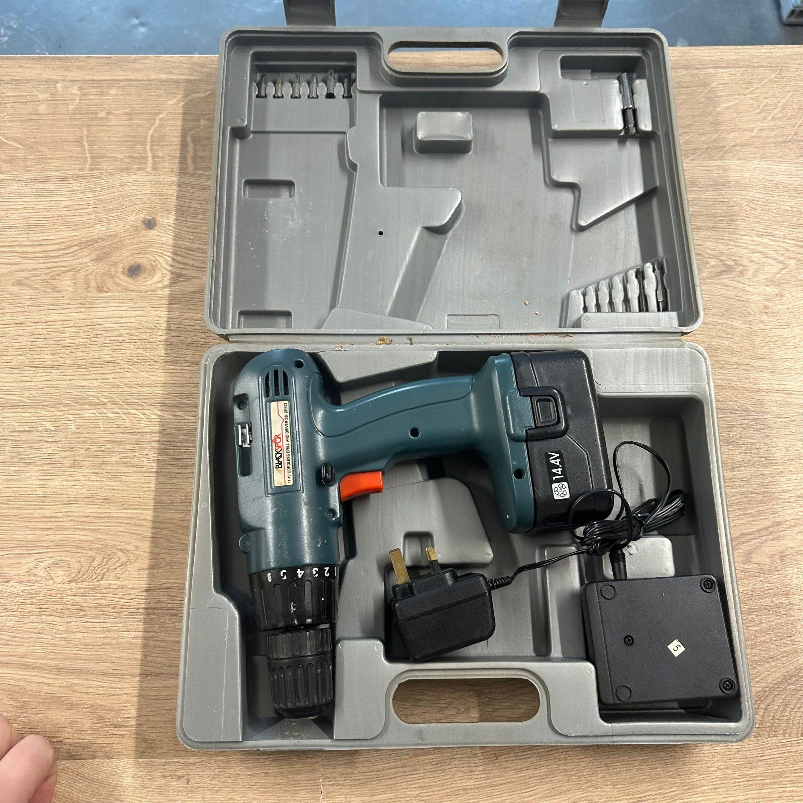 Blackspur 14.4V Cordless Drill Driver BB-DR103 With Battery Charger Case - Image 20