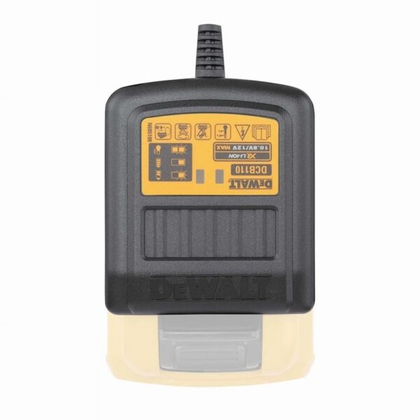 DeWalt DCB110 12V/10.8V Li‑Ion Battery Charger - Compact Model