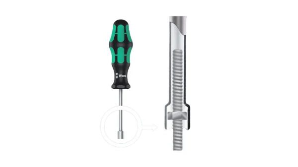 Wera 25 Piece Kraftform Kompakt Sh 1 Plumbkit Tool Kit Ratchet Socket Set