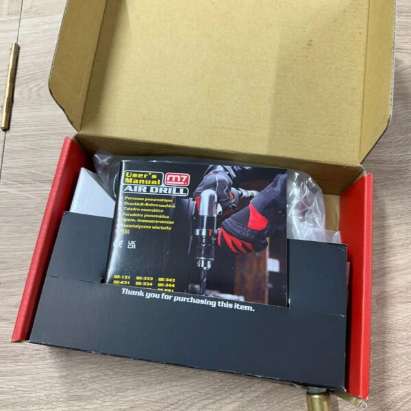 Mighty 7 3/8” 10mm Air Drill QE-331/332 M7 Professional Quality Mighty Seven