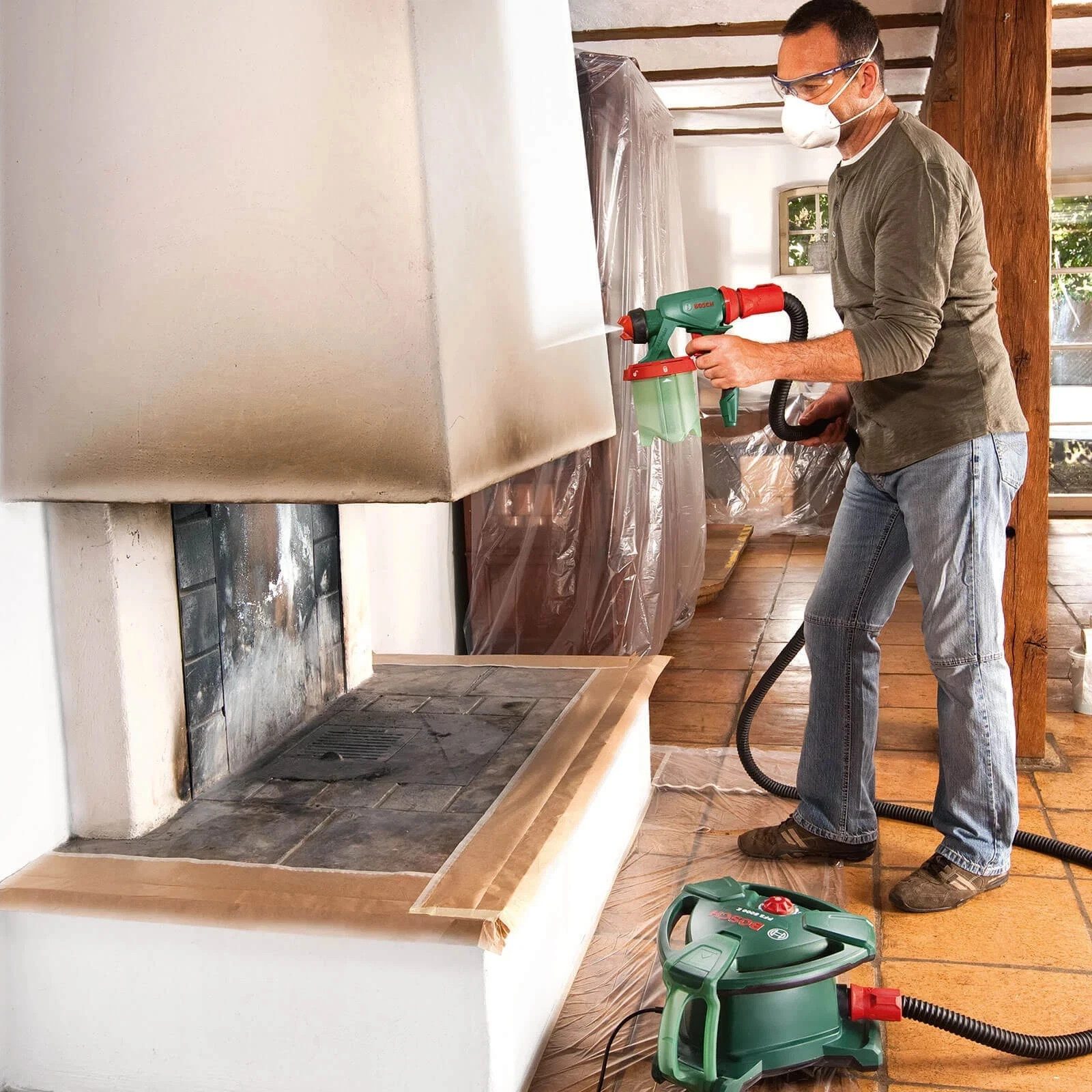 Bosch PFS 5000 E Paint Spray System 1200W Electric HVLP Sprayer 240V - Image 12