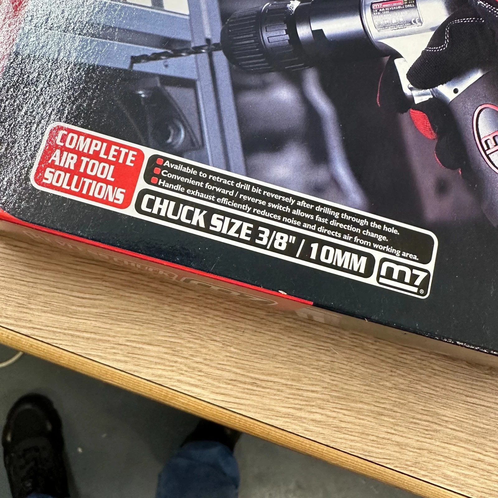 Mighty 7 3/8” 10mm Air Drill QE-331/332 M7 Professional Quality Mighty Seven - Image 11