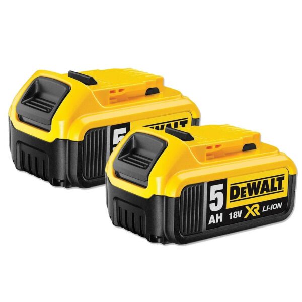 Dewalt DCS356P2 18v XR Brushless 3 Speed Multi Tool + Accessories 2x5.0ah Bat