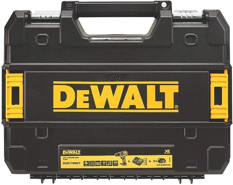DeWalt DCD778M2T Brushless Hammer Drill Driver Case Only Tstak - Image 1