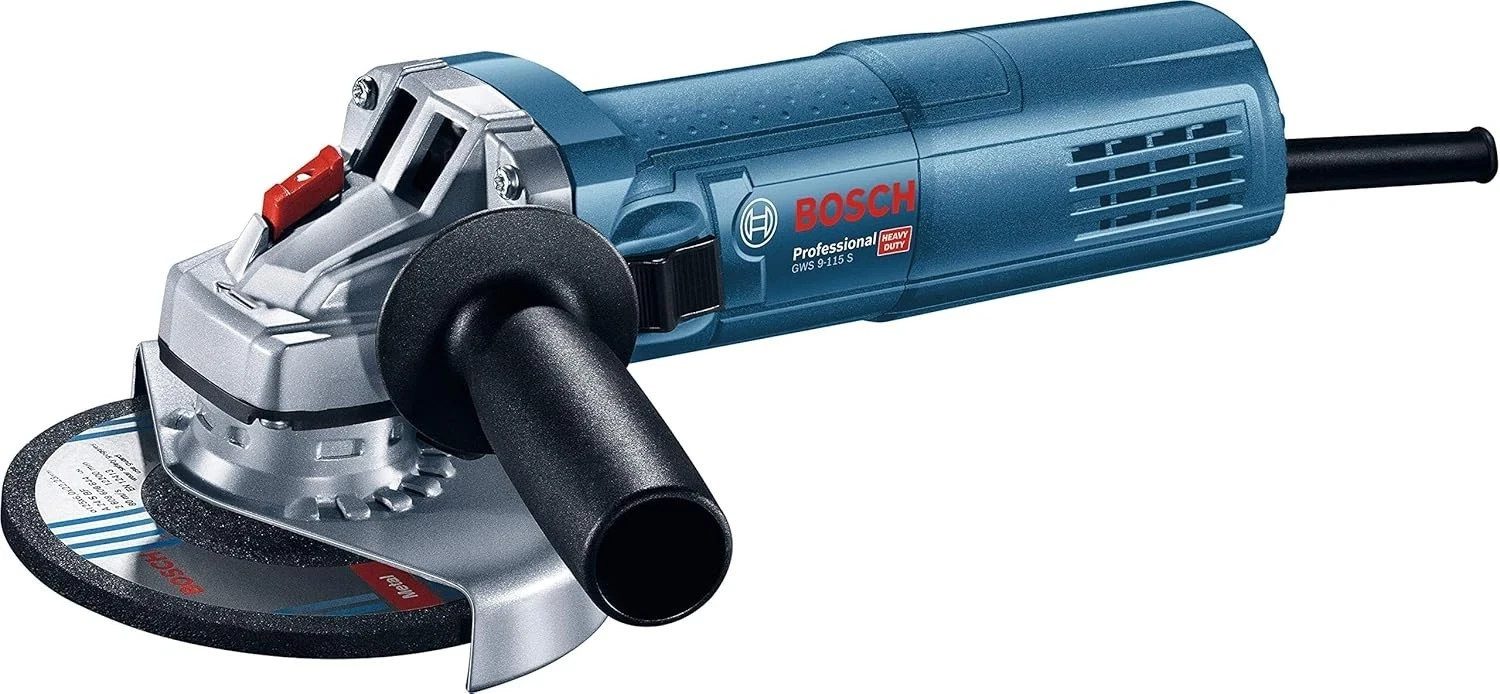 Bosch Professional Angle Grinder 900W GWS 9-115 S 115mm 125mm Electric Tool - Image 1
